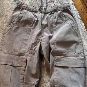 Zara Taupe Cargo Pants